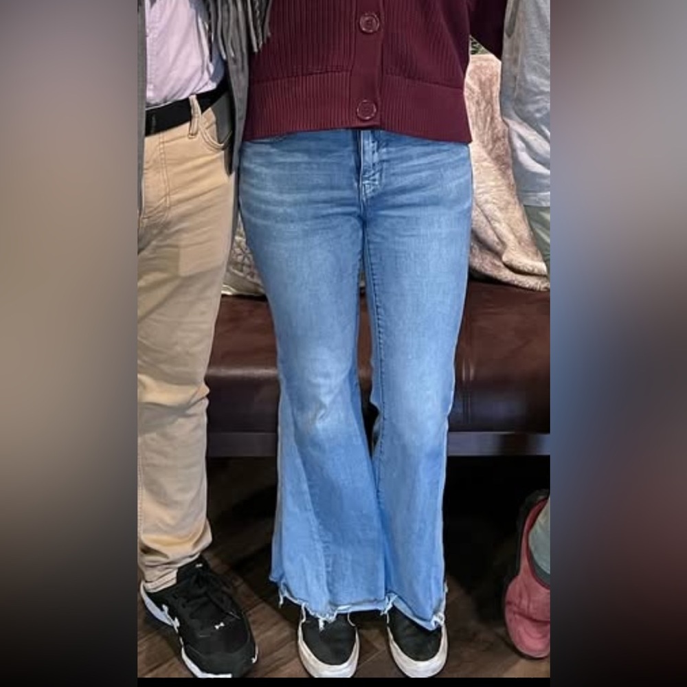 American Eagle festival flare jeans